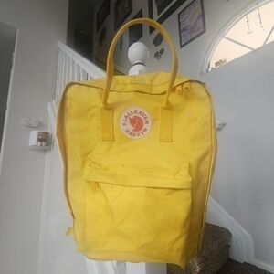 Fjallraven Kanken Yellow Backpack